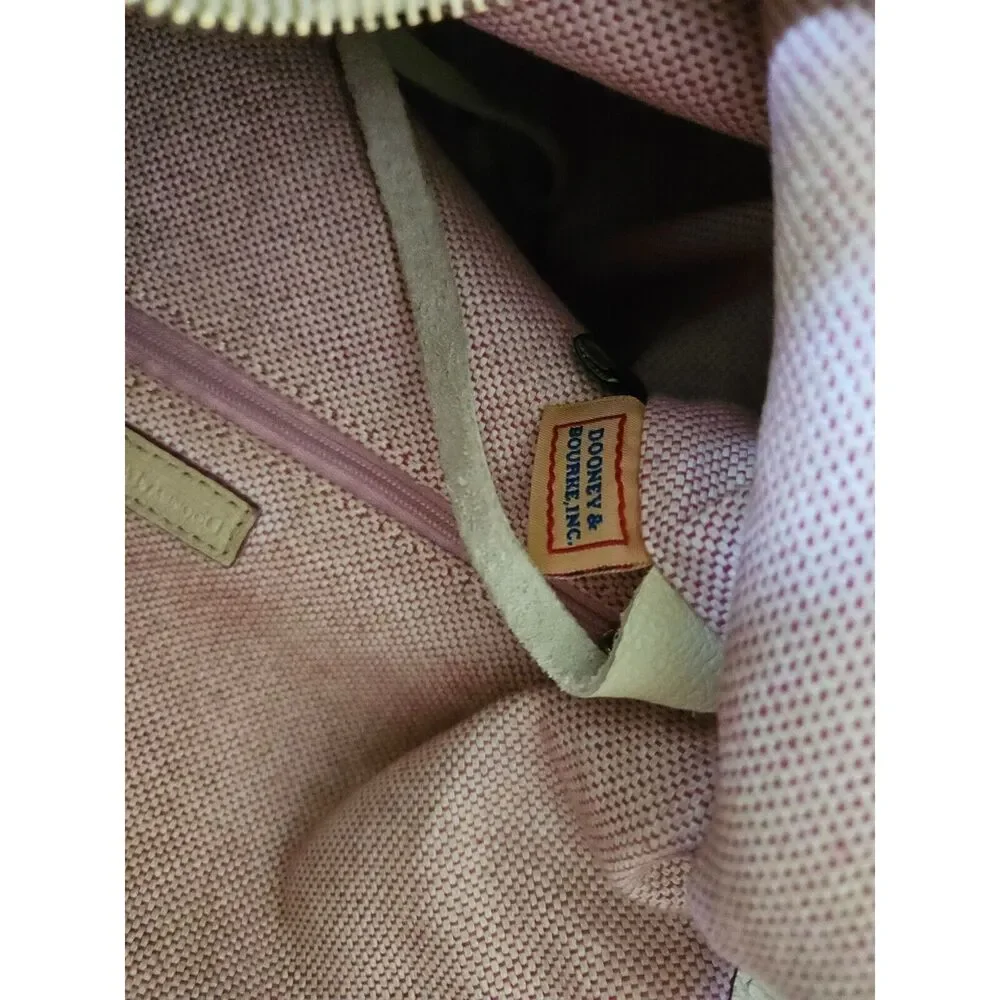 Dooney & Bourke tan leather hobo bag